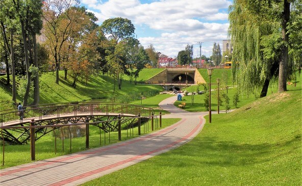 Результат работы в парке